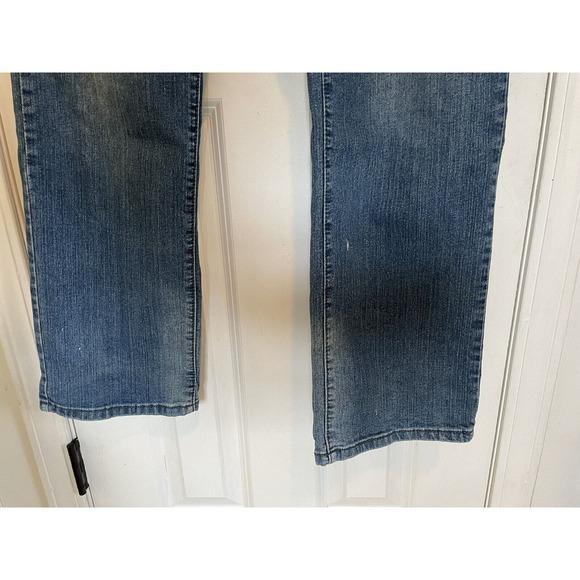 TK AXEL Jeans Mens 34x32 Slim Boot Blue Denim Medium Wash 5 Pocket - Picture 3 of 13